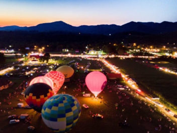 Hot Air Balloons in Townsend, TN.