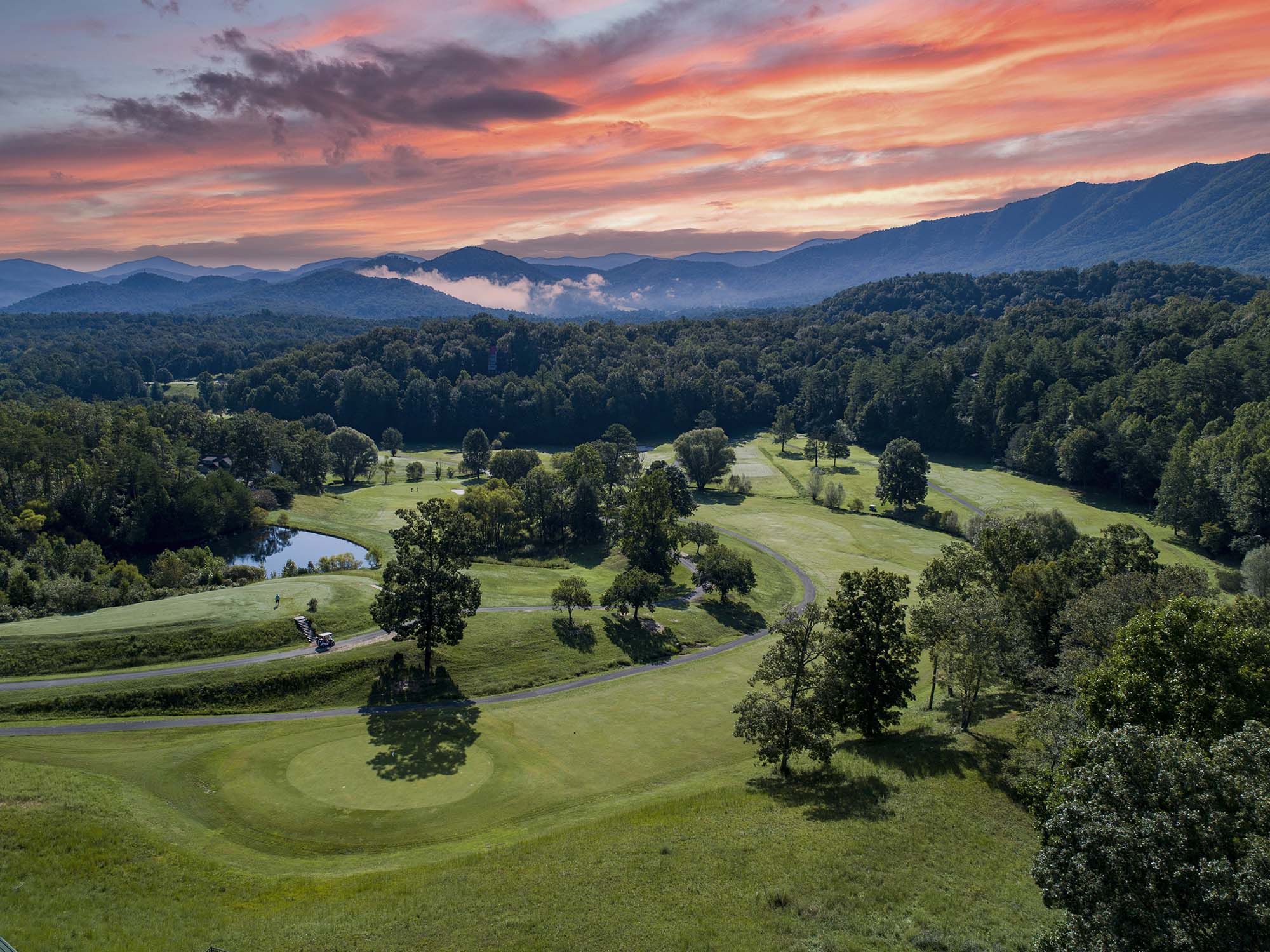 Golfing in Townsend Wild Laurel Golf Course Smoky Mountains Golf