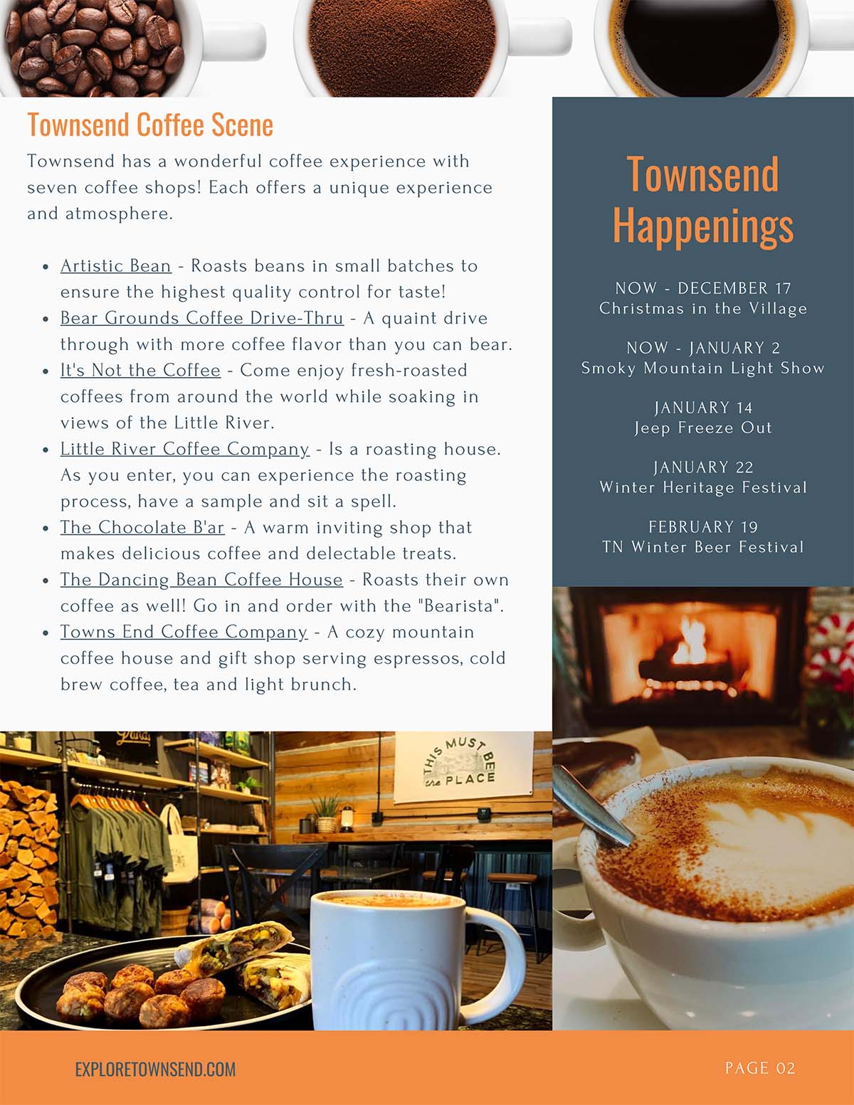 Explore Townsend Newsletter